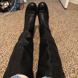 Size 8 black tall boots